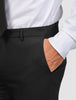 Tech Wool Suit Pants Regular Black