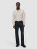 Tech Wool Suit Pants Relaxed Fit Black