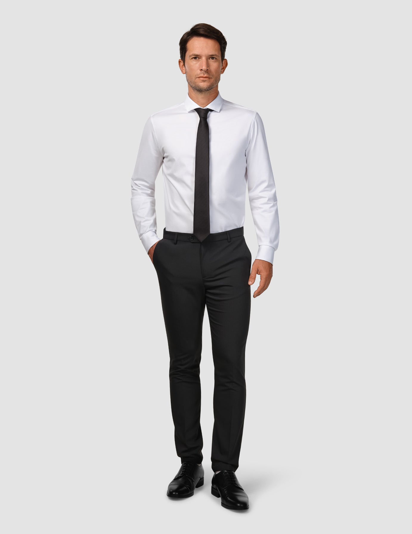 Tech Wool Suit Black