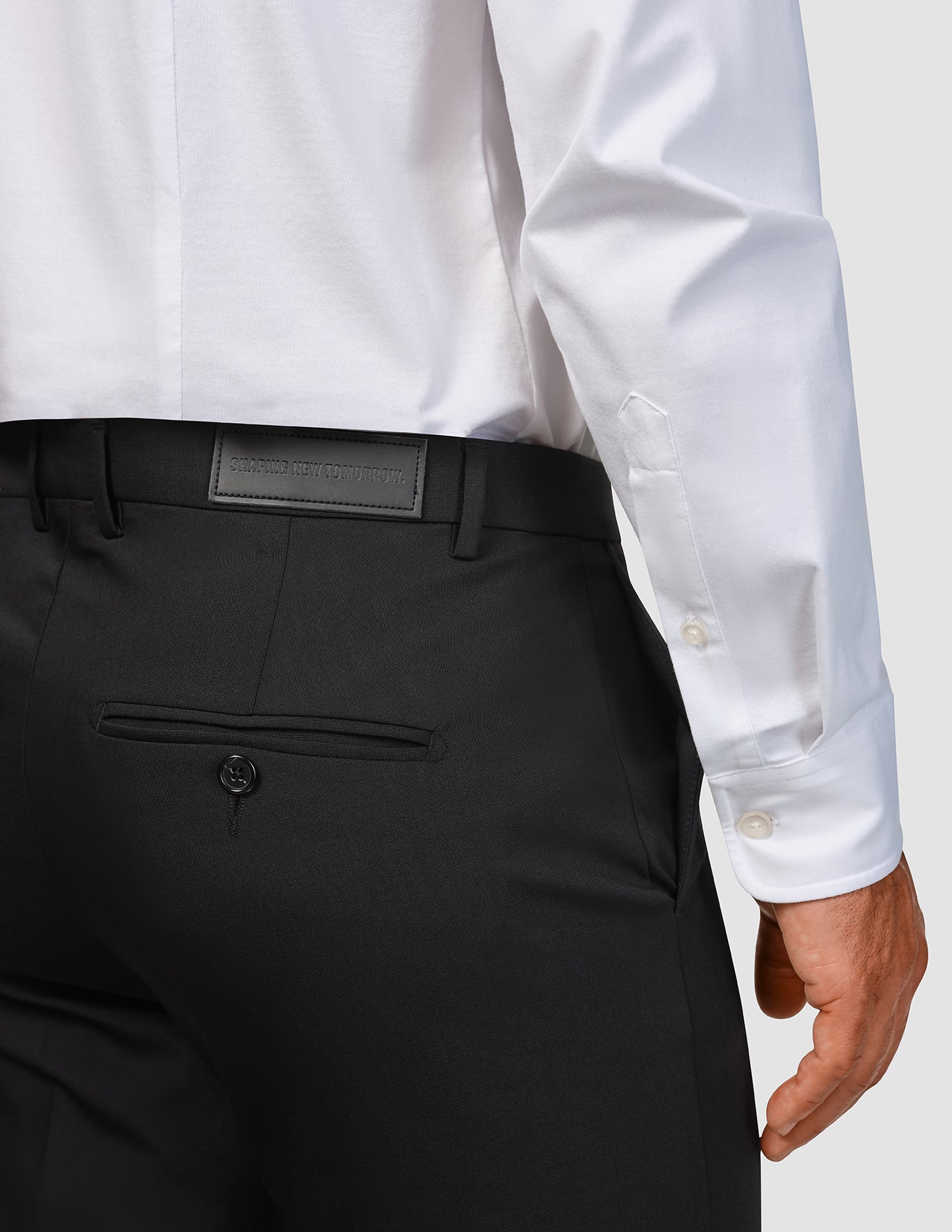 Tech Wool Suit Black