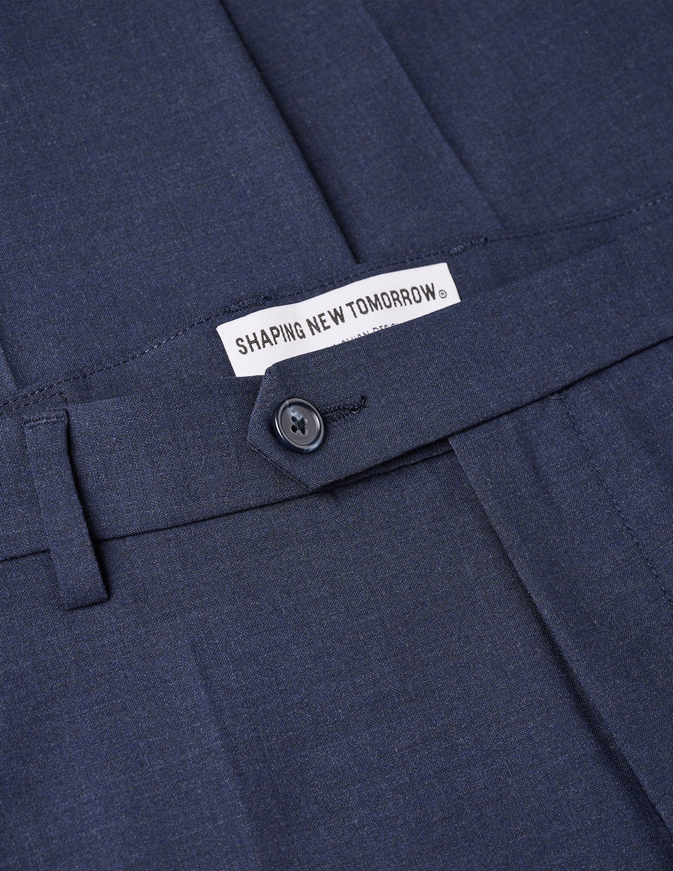 Tech Wool Suit Navy