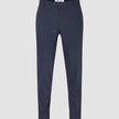 Tech Wool Suit Pants Slim Navy