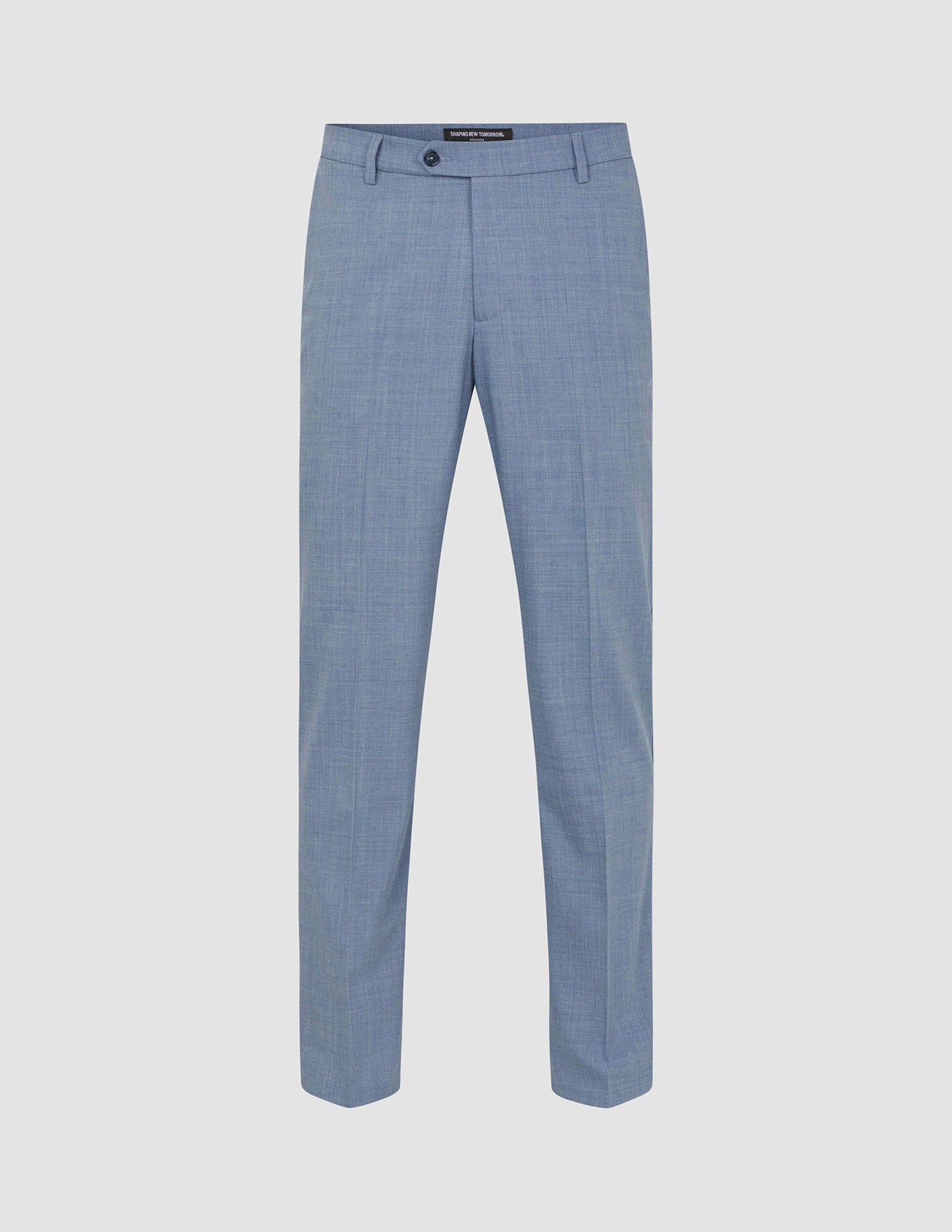Tech Wool Suit Pants Regular Light Blue