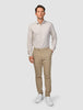 Tech Wool Suit Pants Slim Sand