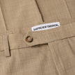 Tech Wool Suit Pants Slim Sand