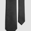 Tie Herringbone Black