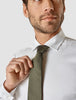 Tie Herringbone Remote Green