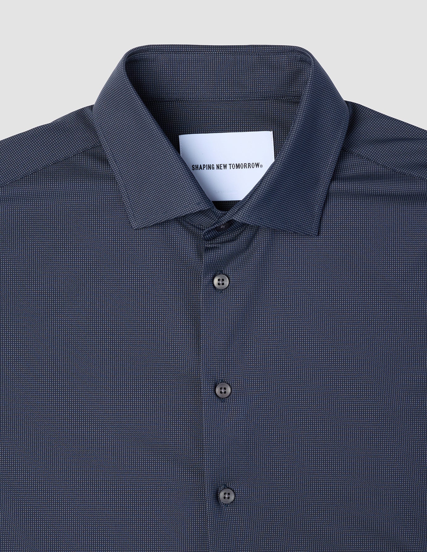 Travel Shirt Dark Navy Regular