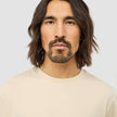 Supima T-shirt Box Fit Ivory Haze