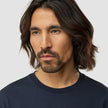Supima T-shirt Box Fit Dark Navy