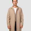 Waterproof Trench Coat Sand Grain