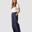 Linen Pants Navy