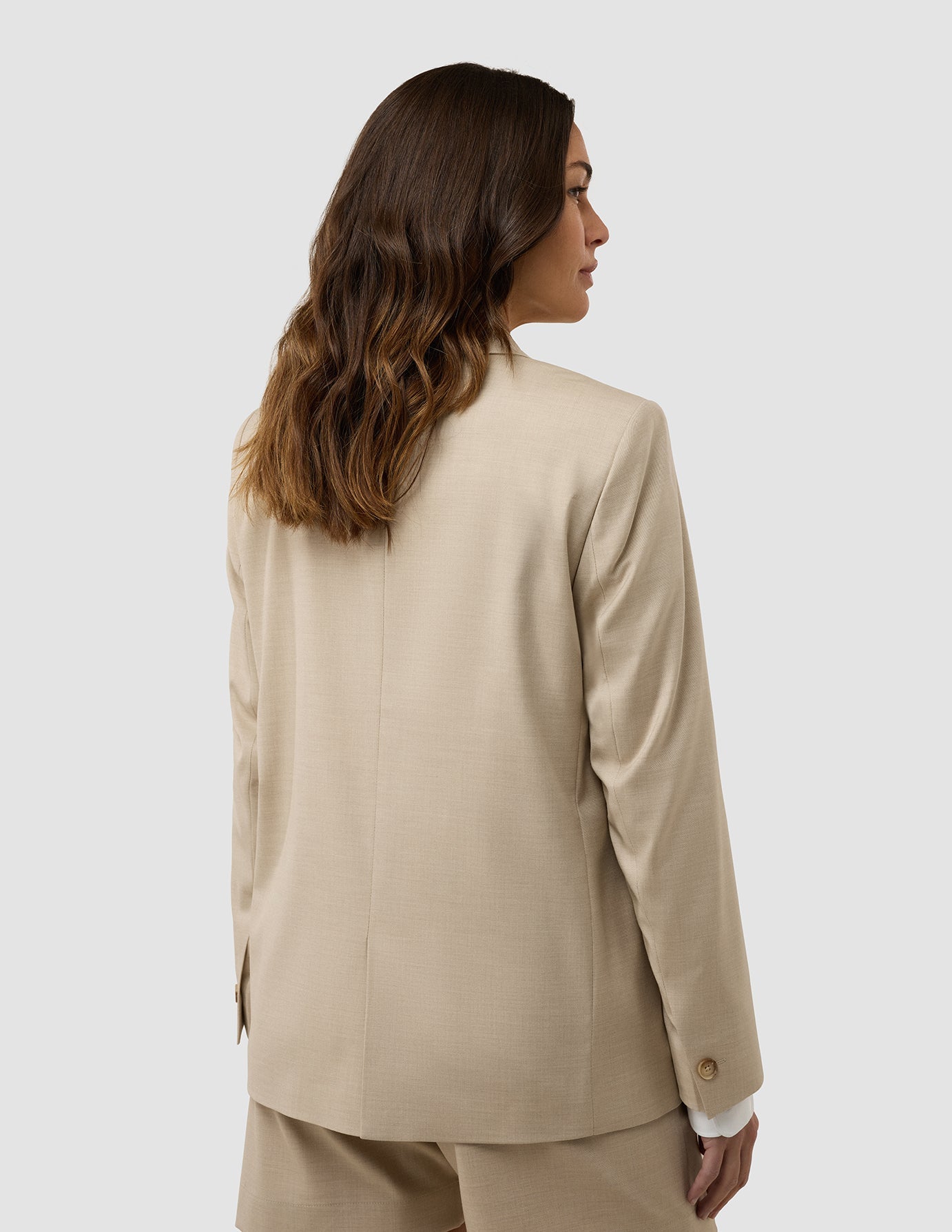 Women's Skye Blazer Sandy Beige Melange