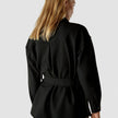 Belted Overshirt Black