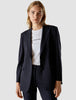 Essential Suit Tapered Navy Pinstripe