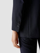 Essential Suit Tapered Navy Pinstripe