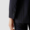 Essential Suit Tapered Navy Pinstripe