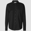 Oversized Long Sleeve Shirt Black