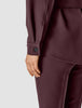 Belted Overshirt Pinot Noir