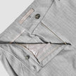 Essential Pants Tapered Light Grey Pinstriped