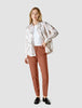 Essential Pants Tapered Terracotta