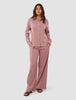 Women's Linen Shirt Dusty Cerise
