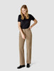 No. 1 Pants Straight Cappuccino