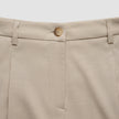 Skye Set Sandy Beige Melange Vest & Wide Pants