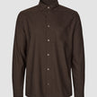 All-Day Oxford Shirt Dark Brown