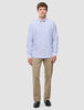 All-Day Oxford Shirt Navy Stripes