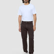 Classic 5-Pocket Pants Regular Dark Brown