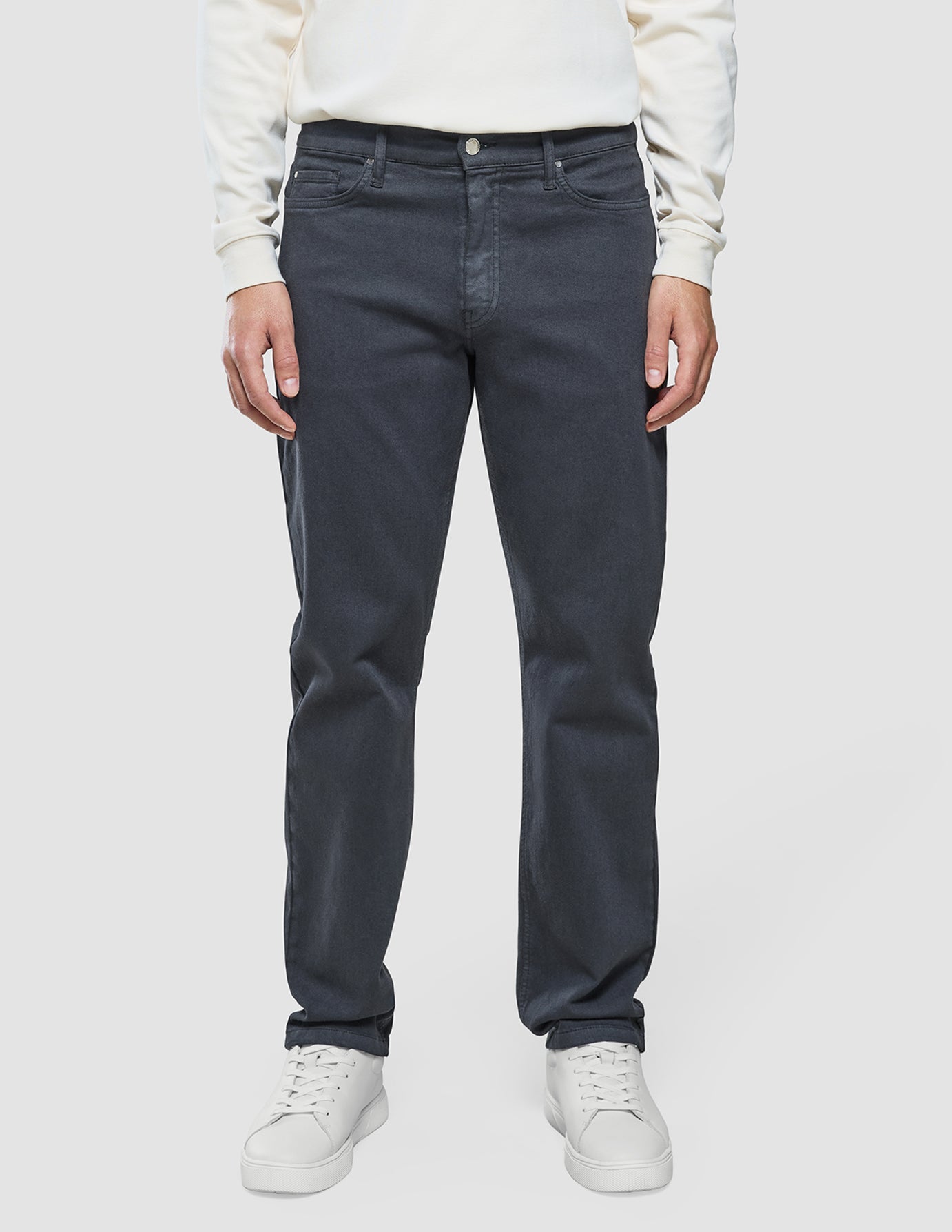 Classic 5-Pocket Pants Regular Dark Grey