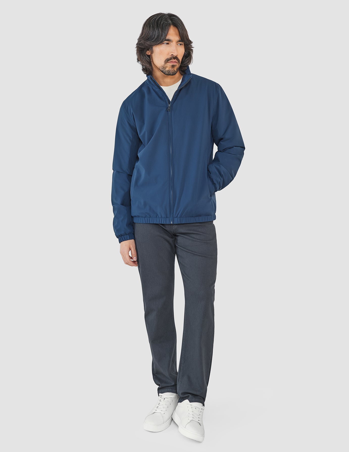 Classic 5-Pocket Pants Regular Dark Grey