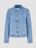 Women's Classic Denim Jacket Snow Blue Wash