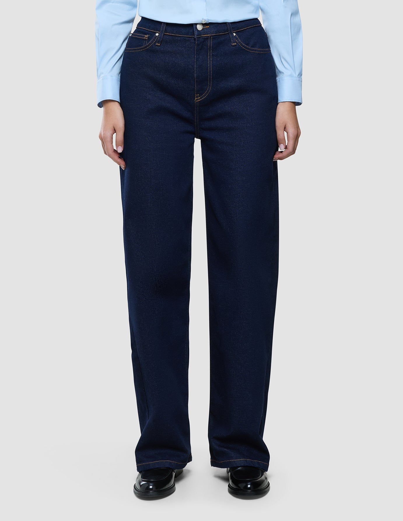 Women's Classic Jeans Relaxed Dark Blue