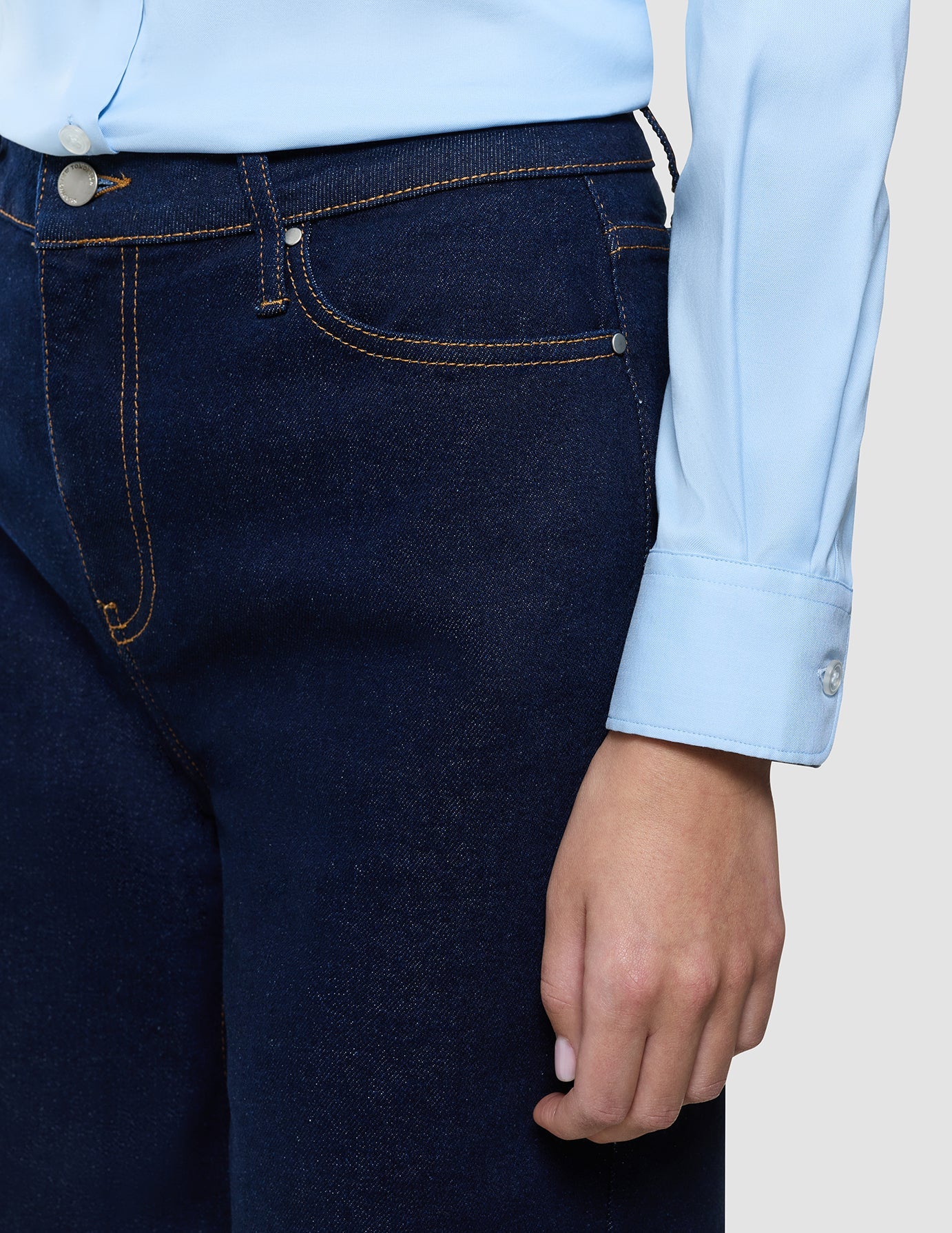 Women's Classic Jeans Relaxed Dark Blue