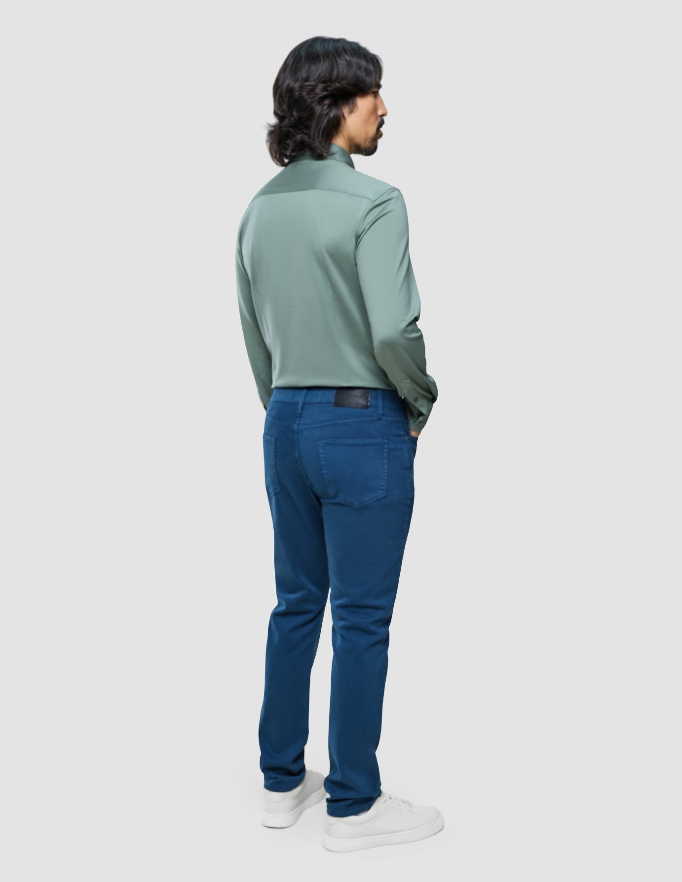 Classic Shirt Mist Green Regular