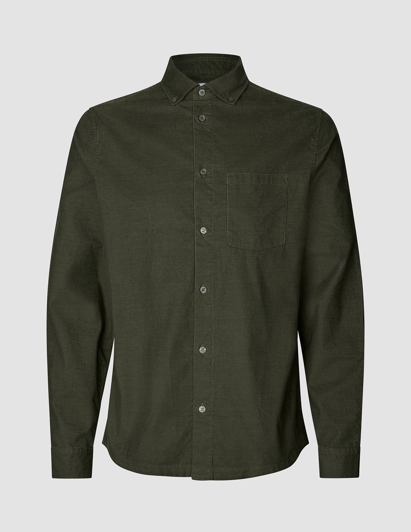 Corduroy Shirt Nightfall Green