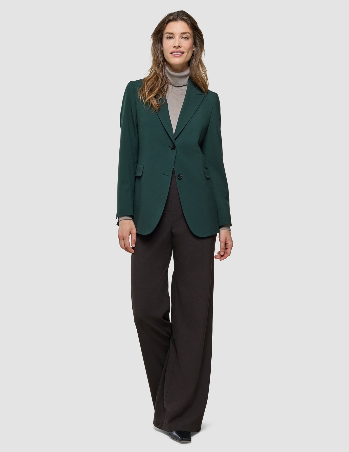 Women Ease Blazer Evergreen
