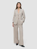 Women Ease Blazer Vanilla Melange