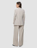 Women Ease Blazer Vanilla Melange