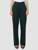 Women Ease Pants Straight Evergreen