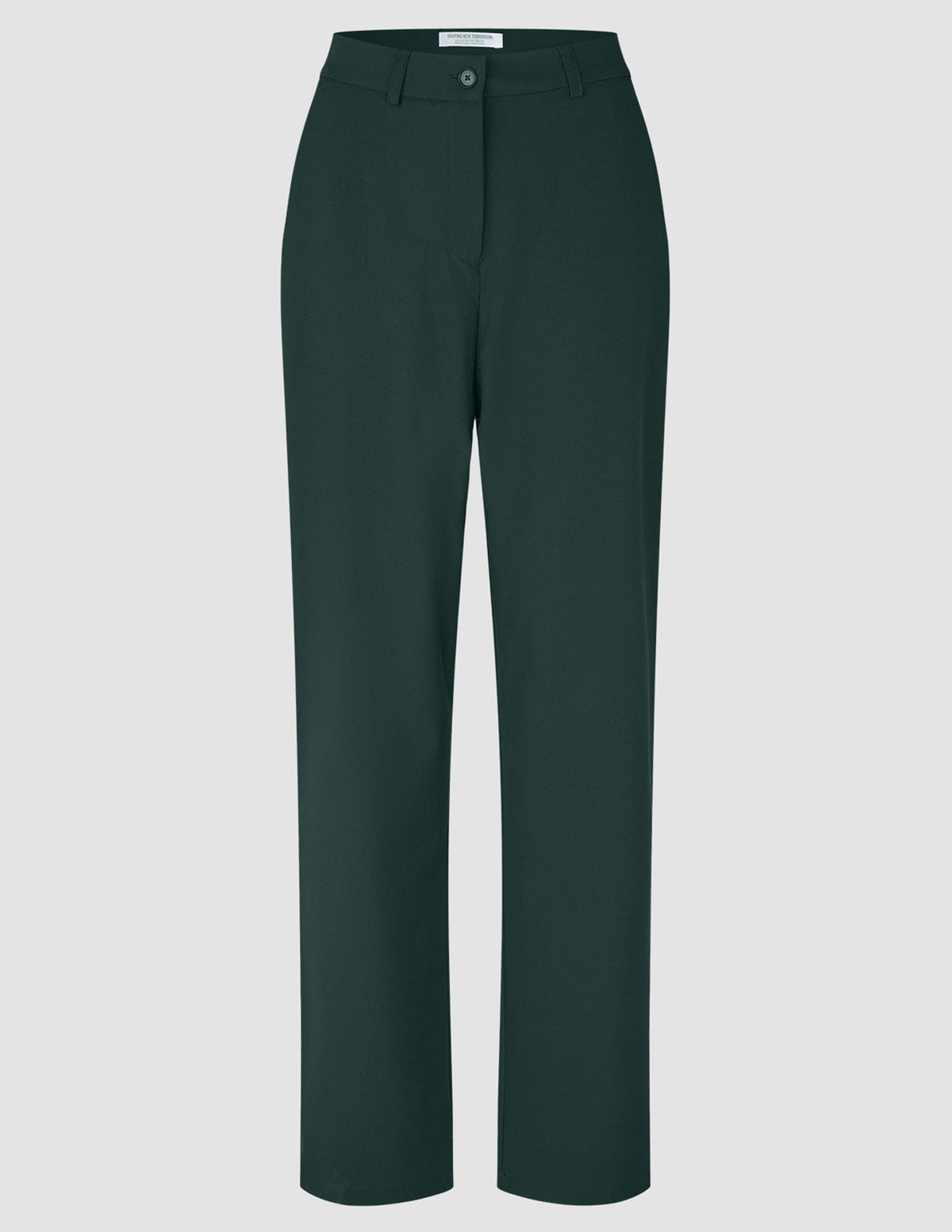 Women Ease Pants Straight Evergreen