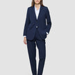 Women Ease Pants Tapered Blue Nights
