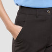 Women Ease Pants Tapered Mocha Melange