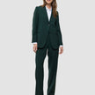 Women Ease Pants Wide Evergreen