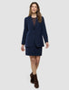 Ease Set Blue Nights Blazer and Short Skirt