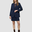 Women Ease Short Skirt Blue Nights