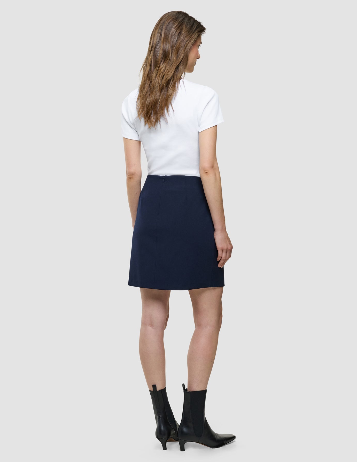 Women Ease Short Skirt Blue Nights
