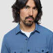 Ease Overshirt Blue Mirage